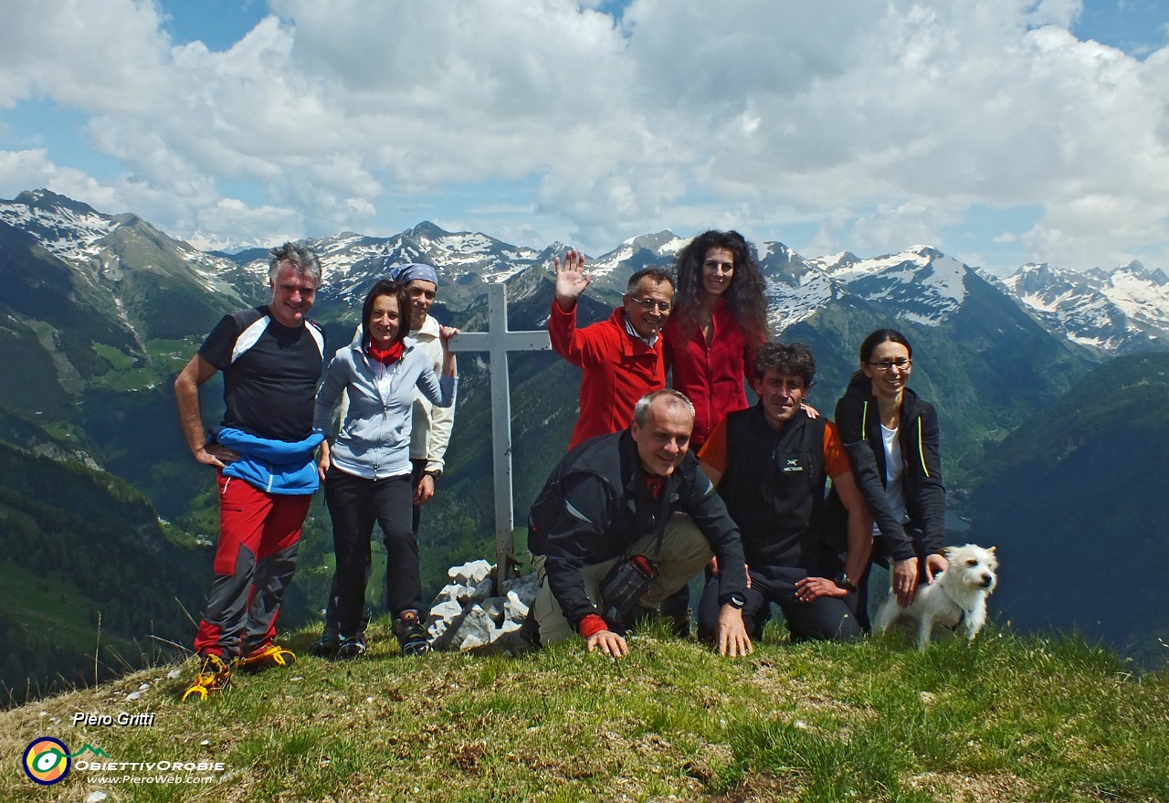 01 In vetta al Pizzo Badile brembano ( 2044 m).JPG